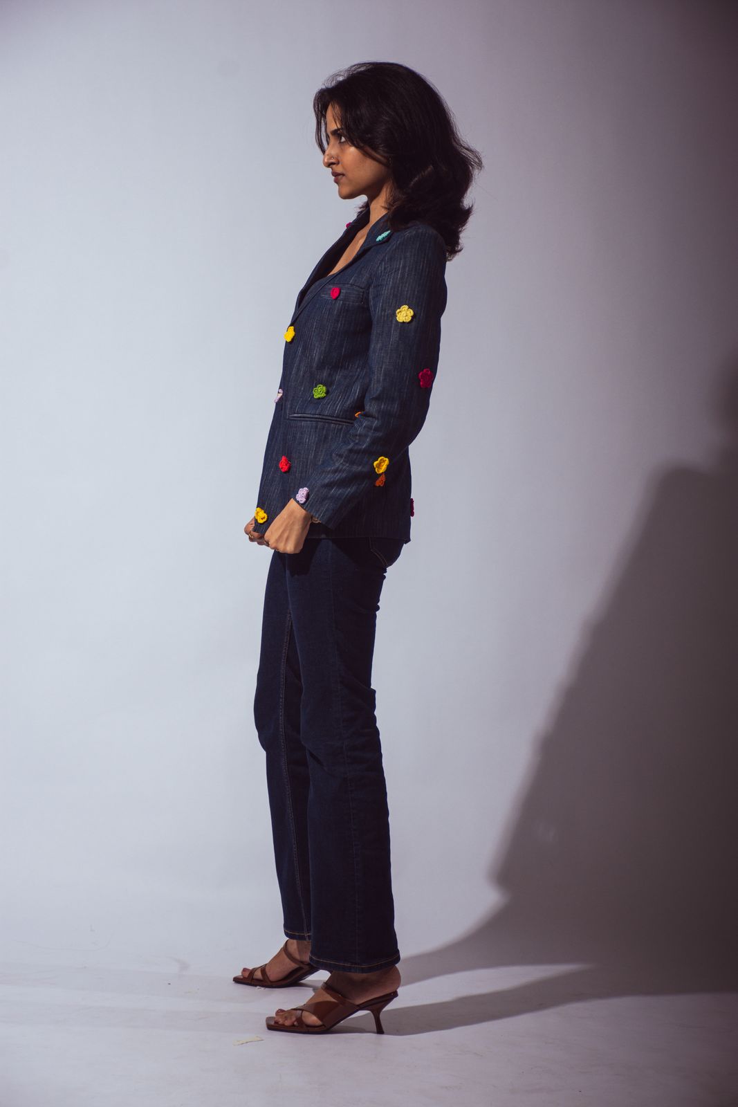 CROCHET FORMAL BLAZER, view 3 of 14