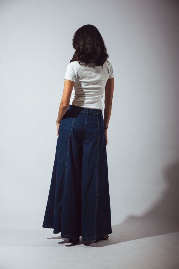 Flared Maxi skirt, view 5 of 11
