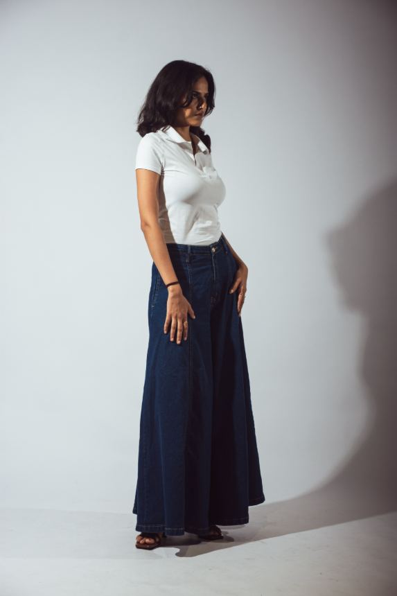 Flared Maxi skirt, view 9 of 11