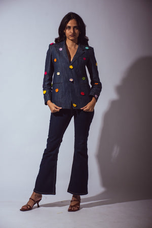 CROCHET FORMAL BLAZER