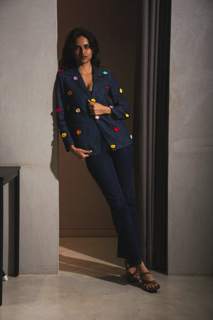 CROCHET FORMAL BLAZER